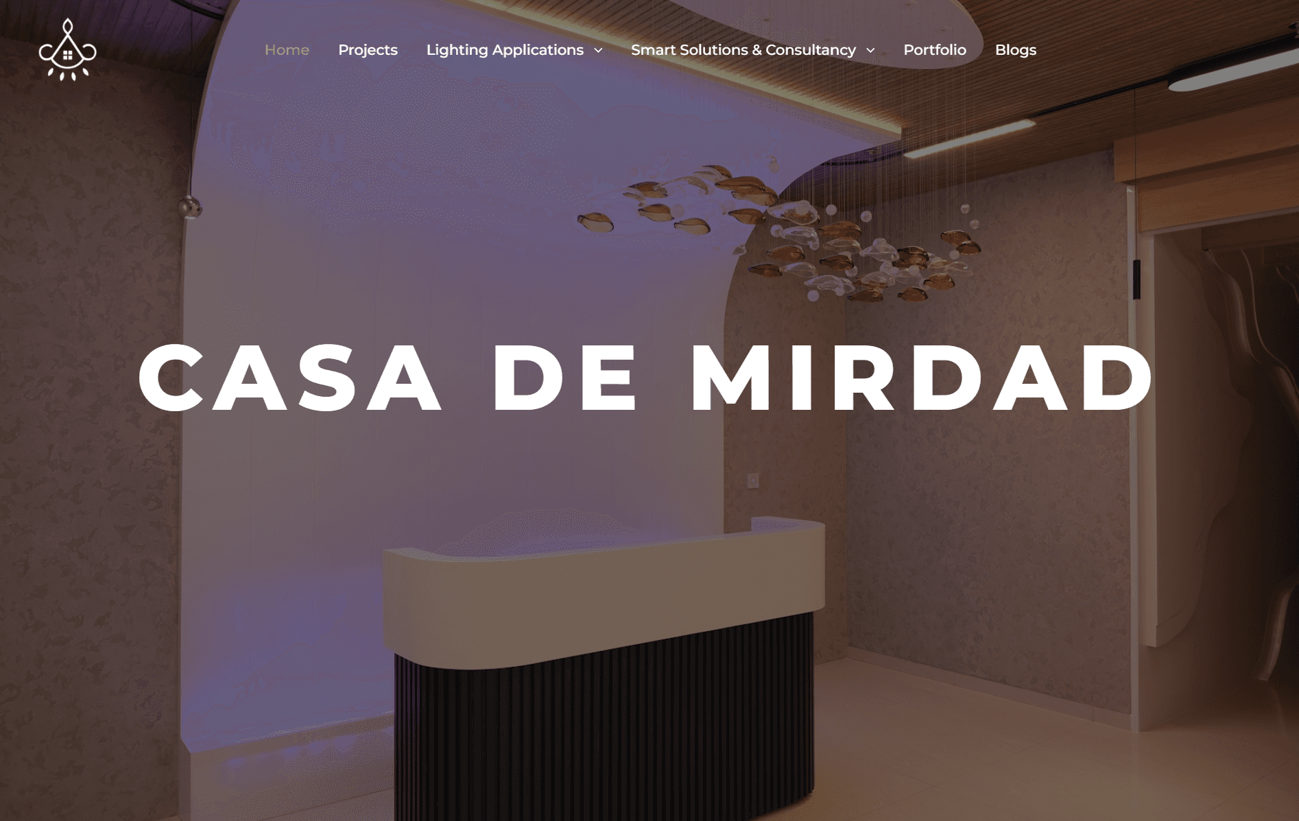 Casa De Mirdad architecture studio website