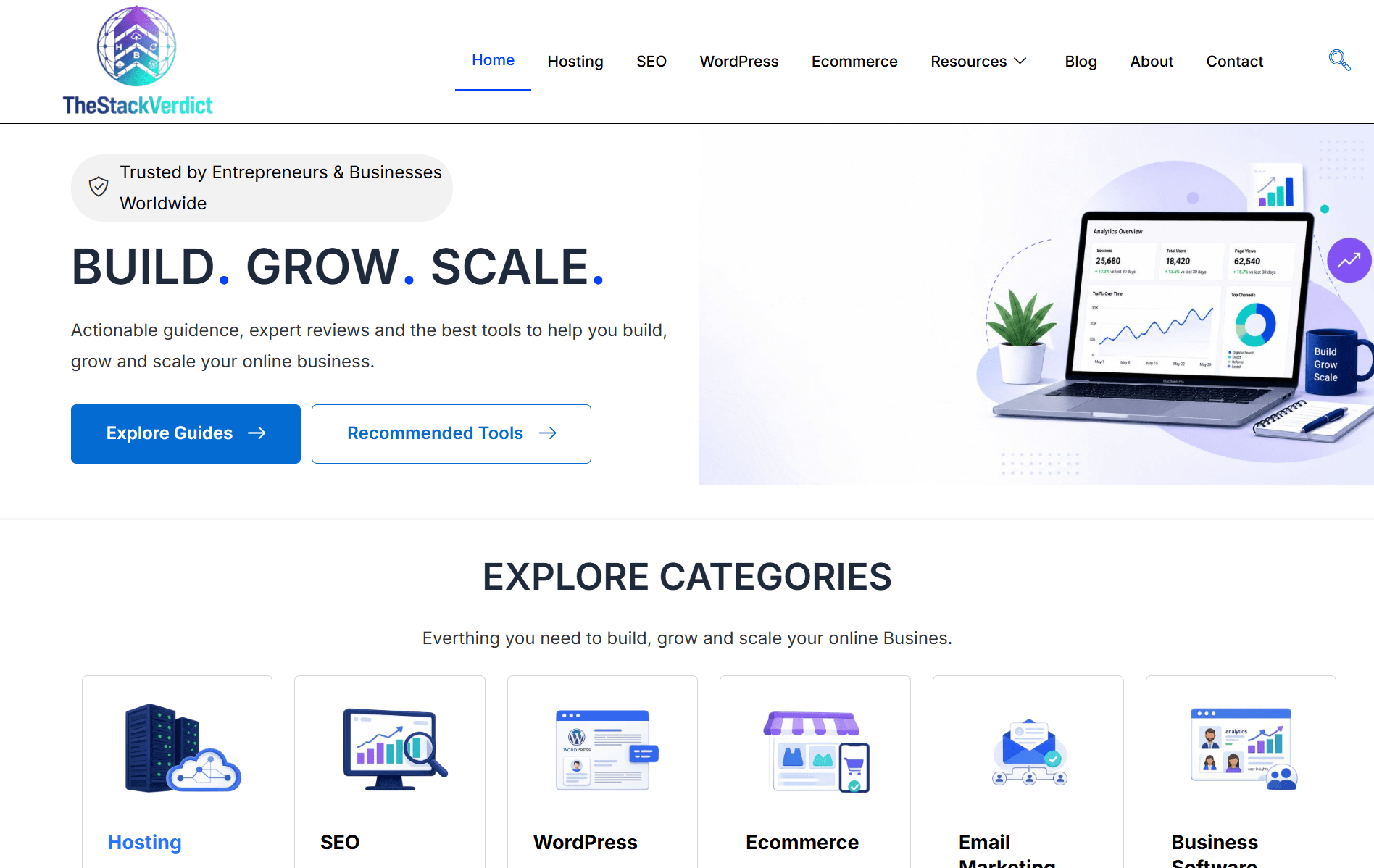 The Stack Verdict hosting comparison platform